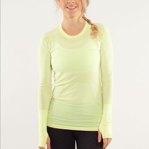 Lululemon swiftly long sleeve